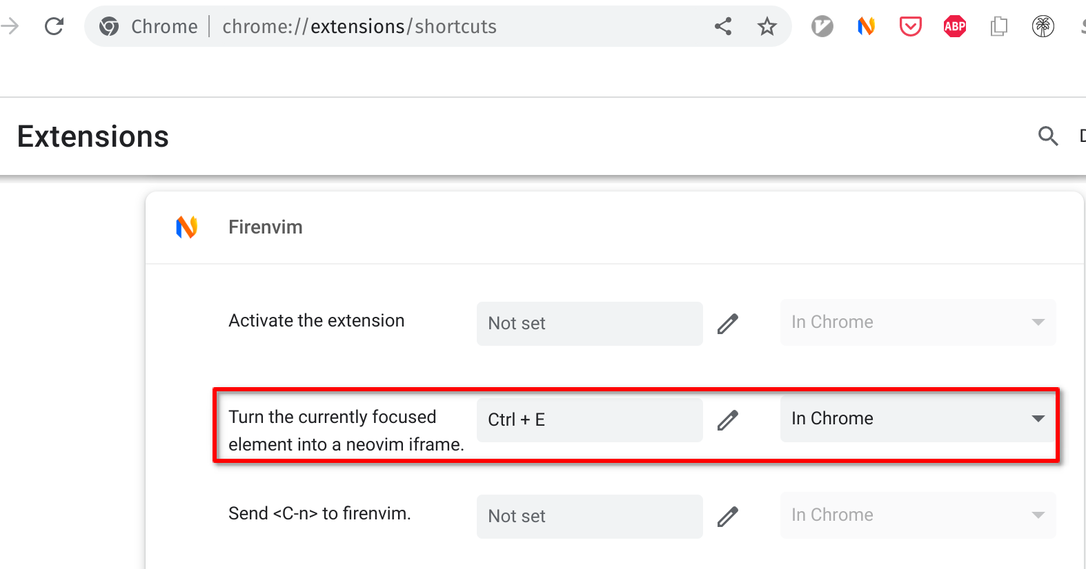 firenvim-chrome-shortcuts